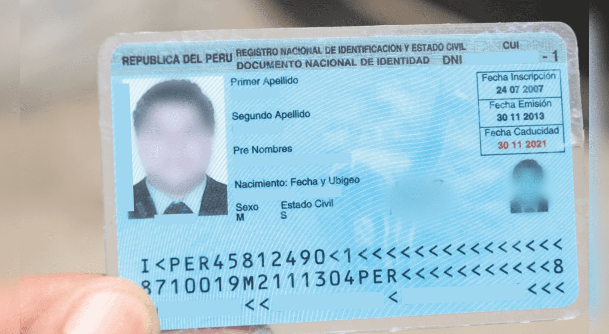 No es completamente necesaria la presentación del documento nacional de identidad para la identificación del actor civil